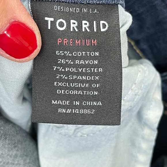 Torrid Jeggings Size 24R - Picture 5 of 8